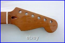 Stratocaster 22 JUMBO Frets/Guitar Neck /Roasted, fits/Warmoth, Fender STRAT