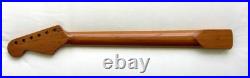Stratocaster 22 STAINLES STEEL Guitar Neck /Roast, fit/Warmoth, Fender STRAT2of4