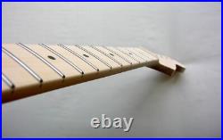 Stratocaster Guitar Neck/1-Piece/21 Jumbo /Unfinished/fits Warmoth, Fender STRAT Stratocaster Guitar Neck/1-Piece/21 Jumbo /Unfinished/fits Warmoth, Fender STRAT