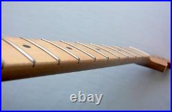 Stratocaster Guitar Neck/Gold Tint /Nitro finish/fits Warmoth, Fender STRAT Stratocaster Guitar Neck/Gold Tint /Nitro finish/fits Warmoth, Fender STRAT