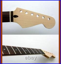 Stratocaster Guitar Neck/Natural/43mm MOP Dots fits Warmoth, Fender STRAT