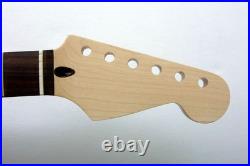 Stratocaster Guitar Neck/Natural/43mm MOP Dots-fits Warmoth, Fender STRAT