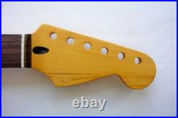 Stratocaster Guitar Neck/VINT TINT /43mm MOP Dots-fits Warmoth, Fender STRAT3of4