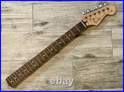 Stratocaster Relic Loaded Neck w Fender Pre-CBS Headstock, Logo, Tuners & Trees Stratocaster Relic Loaded Neck w Fender Pre-CBS Headstock, Logo, Tuners & Trees