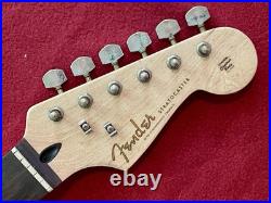 Stratocaster Relic Loaded Neck w Fender Pre-CBS Headstock, Logo, Tuners & Trees Stratocaster Relic Loaded Neck w Fender Pre-CBS Headstock, Logo, Tuners & Trees
