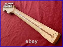 Stratocaster Relic Loaded Neck w Fender Pre-CBS Headstock, Logo, Tuners & Trees Stratocaster Relic Loaded Neck w Fender Pre-CBS Headstock, Logo, Tuners & Trees