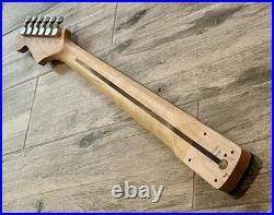 Stratocaster Relic Loaded Neck w Fender Pre-CBS Headstock, Logo, Tuners & Trees Stratocaster Relic Loaded Neck w Fender Pre-CBS Headstock, Logo, Tuners & Trees