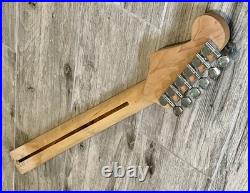 Stratocaster Relic Loaded Neck w Fender Pre-CBS Headstock, Logo, Tuners & Trees Stratocaster Relic Loaded Neck w Fender Pre-CBS Headstock, Logo, Tuners & Trees
