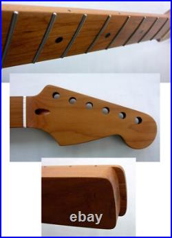 Stratocaster S. S. FRETS/Vintage Style/Rounded/ROASTED fits Warmoth, Fender STRAT