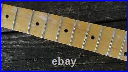 Stratocaster neck MIJ Allparts lefty with chrome/gold tuners