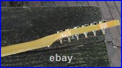 Stratocaster neck MIJ Allparts lefty with chrome/gold tuners