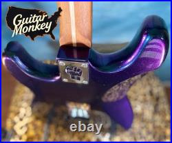Stunning ColorShift Blue/Teal/Purple Replacement HSH Strat North American Alder