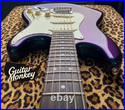 Stunning ColorShift Blue/Teal/Purple Replacement HSH Strat North American Alder
