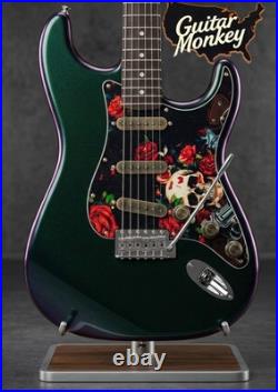 Stunning ColorShift Blue/Teal/Purple Replacement HSH Strat North American Alder