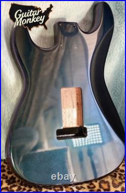Stunning ColorShift Blue/Teal/Purple Replacement HSH Strat North American Alder