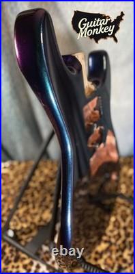 Stunning ColorShift Blue/Teal/Purple Replacement HSH Strat North American Alder