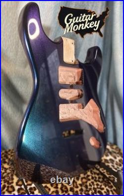 Stunning ColorShift Blue/Teal/Purple Replacement HSH Strat North American Alder