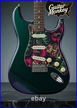 Stunning ColorShift Blue/Teal/Purple Replacement HSH Strat North American Alder
