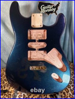 Stunning ColorShift Blue/Teal/Purple Replacement HSH Strat North American Alder