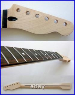TELECASTER Neck /43mm/ROSEWOOD /Natural / 22 Med Jumbo/fit Fender, Warmoth STRAT