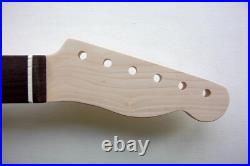 TELECASTER Neck /Unfinished/MIJ/21 JUMBO Frets/Warmoth Bone Nutfits Fender TELE