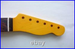 TELECASTER Neck /Vint Tint/MOP/21 JUMBO Frets / Bone Nutfit Warmoth, Fender TELE