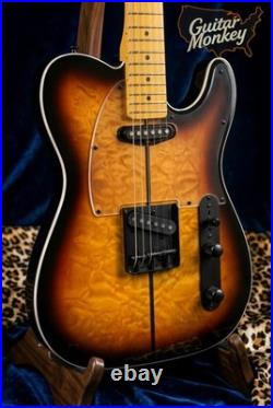 Telecaster Neck Through Body Nitro Satin Stainless Steel Frets Guitar Monkey