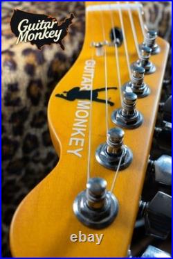 Telecaster Neck Through Body Nitro Satin Stainless Steel Frets Guitar Monkey