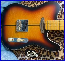 Telecaster Neck Through Body Nitro Satin Stainless Steel Frets Guitar Monkey