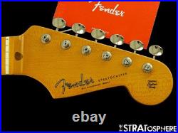 USA Fender ERIC JOHNSON Stratocaster Strat NECK + TUNERS 12 Radius Maple Nitro
