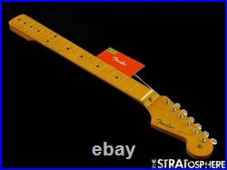 USA Fender ERIC JOHNSON Stratocaster Strat NECK + TUNERS 12 Radius Maple Nitro