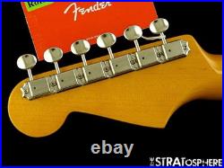 USA Fender ERIC JOHNSON Stratocaster Strat NECK + TUNERS 12 Radius Maple Nitro