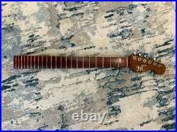 USA made African Sapele Wood Fender Stratocaster Neck Replacement Guitar Parts