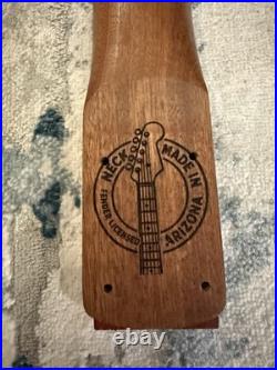 USA made African Sapele Wood Fender Stratocaster Neck Replacement Guitar Parts