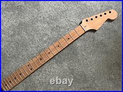 Unfinished Fender American Professional II Stratocaster guitar neck roasted