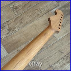 Unfinished Roasted Maple Strat Guitar Neck Fits Warmoth & Fender SMU5 Unfinished Roasted Maple Strat Guitar Neck Fits Warmoth & Fender SMU5