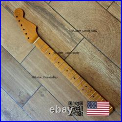 Unfinished Roasted Maple Strat Neck Stratocaster Fits Warmoth & Fender SM02K
