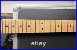 Used 2022 Fender player Stratocaster Neck Maple Board 22 Frets, Tuners included