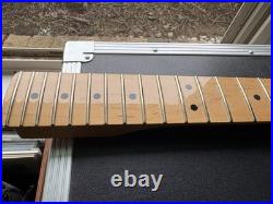 Used 2022 Fender player Stratocaster Neck Maple Board 22 Frets, Tuners included