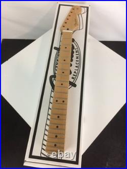Very Good Fender Satin Roasted Maple Stratocaster Flat Oval Shaped Neck, Maple F