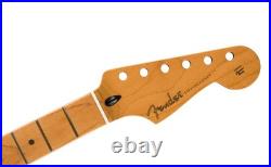 Very Good Fender Satin Roasted Maple Stratocaster Flat Oval Shaped Neck, Maple F