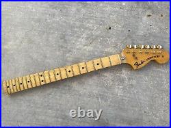 Vintage 1974 Fender Stratocaster Maple Neck 70s American Strat HERB G