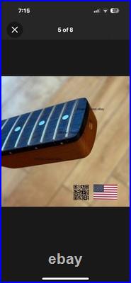 Vintage 21 Fret Roasted Maple Rosewood Strat Neck Nitro Satin Fit Fender vSR1E