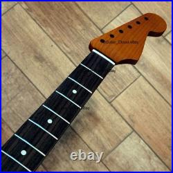 Vintage 21 Fret Roasted Maple Rosewood Strat Neck Nitro Satin Fit Fender vSR1F Vintage 21 Fret Roasted Maple Rosewood Strat Neck Nitro Satin Fit Fender vSR1F