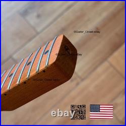 Vintage 21 Fret Roasted Maple Strat Neck Nitro Satin Fit Fender & Warmoth vSMB