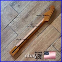 Vintage 21 Fret Roasted Maple Strat Neck Nitro Satin Fit Fender & Warmoth vSMB