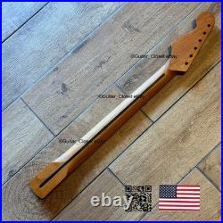 Vintage 21 Fret Roasted Maple Strat Neck Nitro Satin Fit Fender & Warmoth vSMK