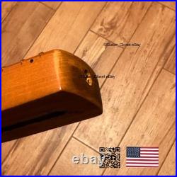 Vintage 21 Fret Roasted Maple Strat Neck Nitro Satin Fit Fender & Warmoth vSMW