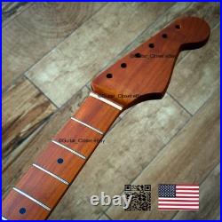 Vintage 21 Fret Roasted Maple Strat Neck Satin Fit Fender & Warmoth body vSMF
