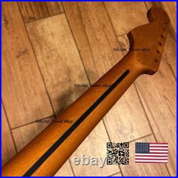 Vintage 21 Fret Roasted Maple Strat Neck Satin Fit Fender & Warmoth body vSMP